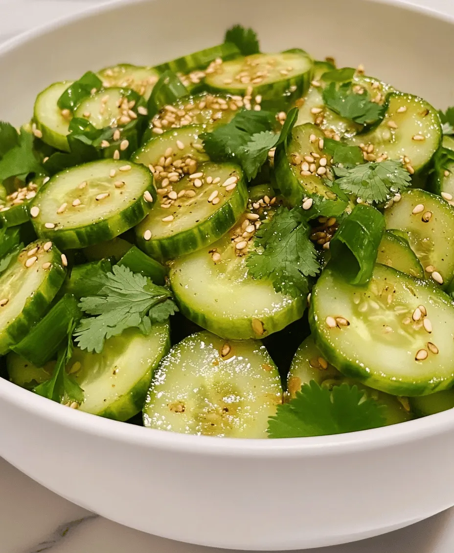Salads are a cornerstone of Asian cuisine, celebrated not only for their refreshing flavors but also for their ability to incorporate a variety of textures and ingredients. Among the myriad of options available, the Refreshing Easy Asian Cucumber Salad stands out as a vibrant and healthful dish that showcases the simplicity and depth of Asian culinary traditions. This salad is not just a side dish; it embodies the essence of balance, harmony, and freshness that is intrinsic to Asian cooking.