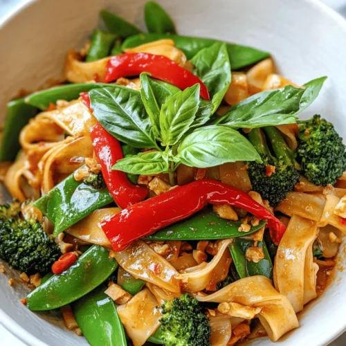 Welcome to the vibrant world of Thai cuisine, where flavors dance, aromas tantalize, and each dish tells a unique story. Among the many culinary gems that Thailand has to offer, one dish stands out for its bold flavors and satisfying textures: Spicy Drunken Noodles Delight. This dish, also known as "Pad Kee Mao," is a stir-fried noodle dish that perfectly encapsulates the essence of Thai cooking. Combining flat rice noodles with an aromatic medley of fresh vegetables, proteins, and a spicy sauce, it is a favorite among both locals and international food enthusiasts.