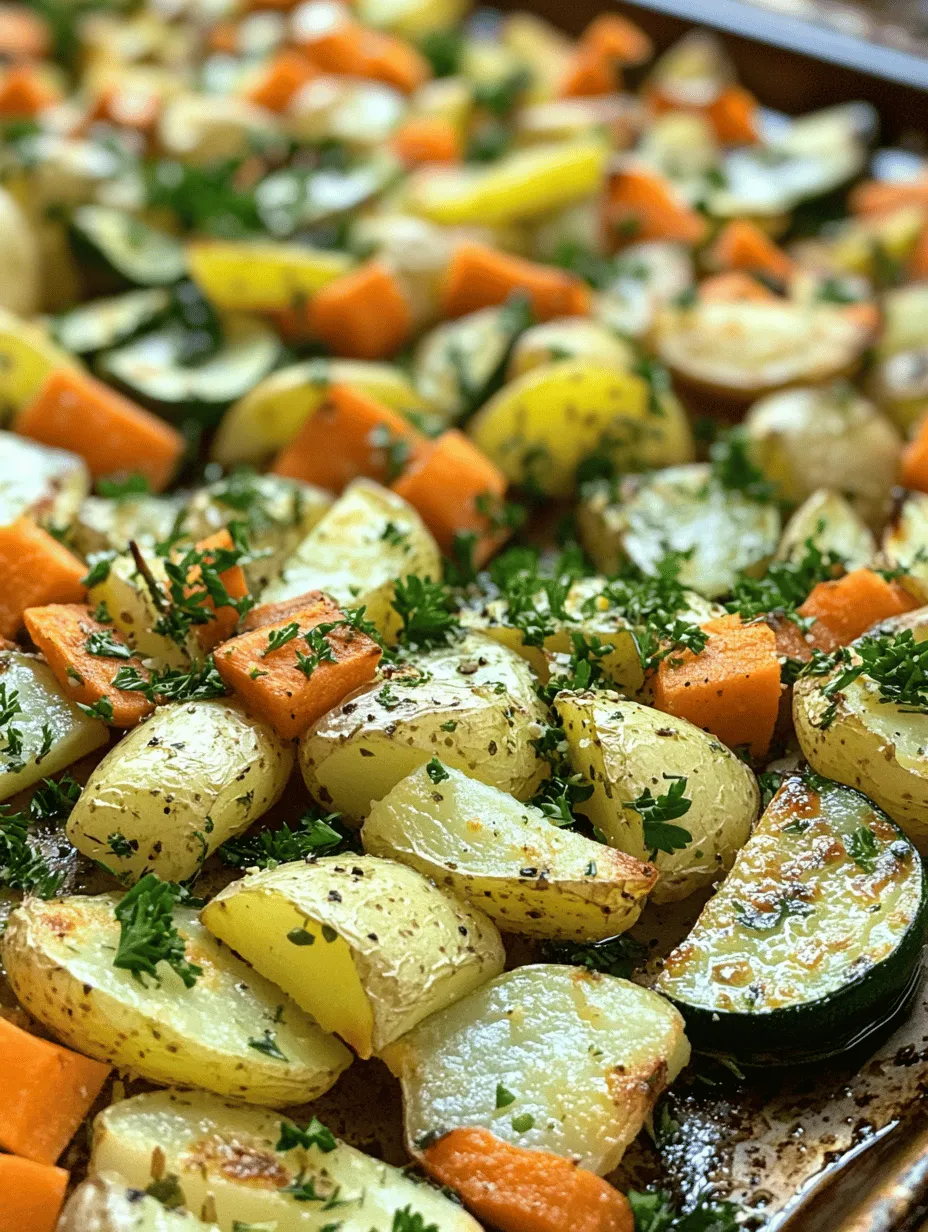 If you’re looking for a side dish that effortlessly combines flavor, nutrition, and simplicity, look no further than Garlic Herb Roasted Potatoes, Carrots, and Zucchini. This delightful medley of vegetables not only enhances the appeal of any meal but also provides a variety of essential nutrients that support a healthy lifestyle. Roasting vegetables is a culinary technique that brings out their natural sweetness, intensifies their flavors, and creates a satisfying texture that is hard to resist.