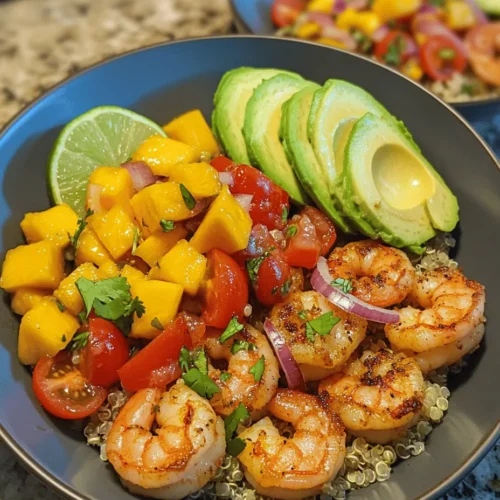 In the ever-evolving landscape of healthy eating, the Shrimp & Avocado Delight Bowls stand out as a vibrant and nutritious meal option that beautifully marries freshness with rich, savory flavors. This dish is perfect for a variety of occasions, whether you're looking to whip up a quick weeknight dinner, impress your friends at a gathering, or prepare meals in advance for busy days ahead. The combination of succulent shrimp, creamy avocado, and nutrient-rich quinoa not only delights the palate but also offers an array of health benefits, making it an ideal choice for health-conscious eaters.