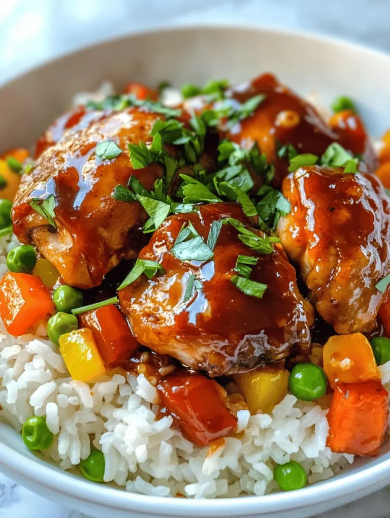 Are you searching for a delicious, hassle-free meal that can be prepared with minimal cleanup? Look no further than One-Pan Honey BBQ Chicken Rice. This dish is not only satisfying but also brings a delightful combination of flavors that will tantalize your taste buds. Imagine tender, juicy chicken thighs glazed with a sweet and tangy honey BBQ sauce served over fluffy rice, all cooked together in just one pan. It's a recipe that embodies comfort food while being practical for today's busy lifestyles.
