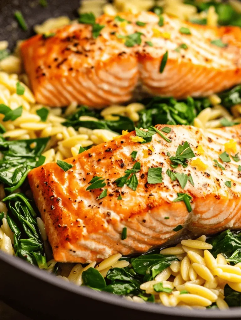 At the heart of this recipe are the salmon fillets, renowned not just for their flavor but also for their impressive nutritional profile. Salmon is a rich source of omega-3 fatty acids, which are essential for heart health and have been linked to numerous health benefits, including improved brain function and reduced inflammation. Additionally, salmon provides a hefty dose of protein, making it an excellent choice for maintaining muscle health and promoting satiety. When selecting salmon for this dish, opt for wild-caught varieties whenever possible, as they tend to be richer in nutrients and flavor compared to farmed alternatives.