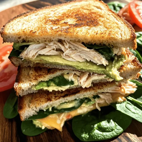To craft the perfect Chicken Avocado Melt Sandwich, understanding each ingredient is crucial. Let’s unpack the components that contribute to the deliciousness of this dish.