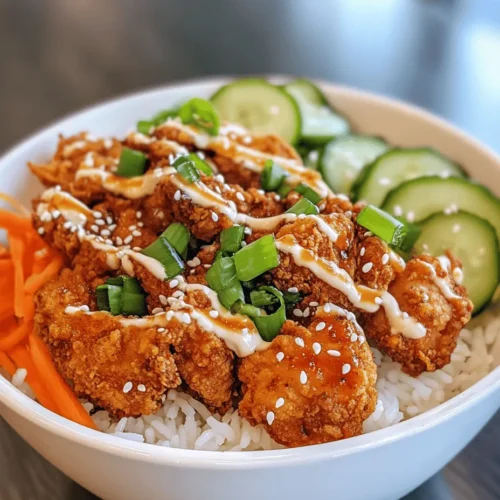 The Bang Bang Chicken Bowl has captured the hearts and taste buds of food enthusiasts around the world, becoming a staple in many homes for its delightful combination of flavors and textures. This dish, which features crispy chicken, vibrant vegetables, and a creamy, spicy bang bang sauce, is not only a feast for the eyes but also a satisfying meal that can be prepared in under 30 minutes. Ideal for busy weeknights or meal prep, the Bang Bang Chicken Bowl is versatile and customizable, making it a favorite for both seasoned cooks and kitchen novices alike.