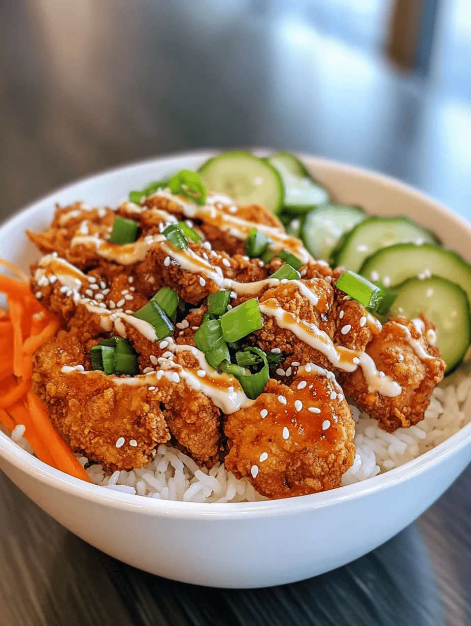 The Bang Bang Chicken Bowl has captured the hearts and taste buds of food enthusiasts around the world, becoming a staple in many homes for its delightful combination of flavors and textures. This dish, which features crispy chicken, vibrant vegetables, and a creamy, spicy bang bang sauce, is not only a feast for the eyes but also a satisfying meal that can be prepared in under 30 minutes. Ideal for busy weeknights or meal prep, the Bang Bang Chicken Bowl is versatile and customizable, making it a favorite for both seasoned cooks and kitchen novices alike.