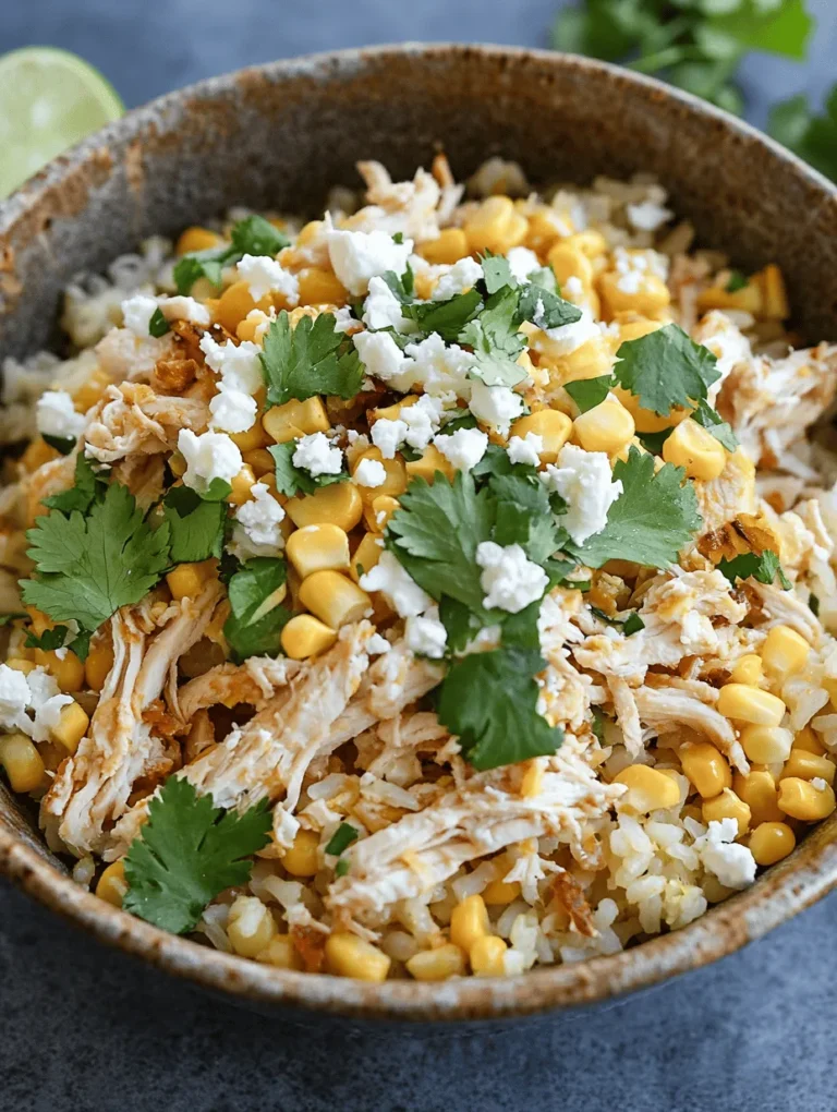 In the ever-evolving world of culinary delights, the Easy Street Corn Chicken Rice Bowl stands out as a quick and flavorful meal option that's perfect for busy lifestyles. This dish brings together the vibrant flavors of street corn with tender chicken and fluffy rice, creating a satisfying bowl that not only pleases the palate but also fits seamlessly into your daily routine. Whether you're looking for a hearty lunch, a simple weeknight dinner, or a dish to impress friends and family, this recipe delivers on all fronts.