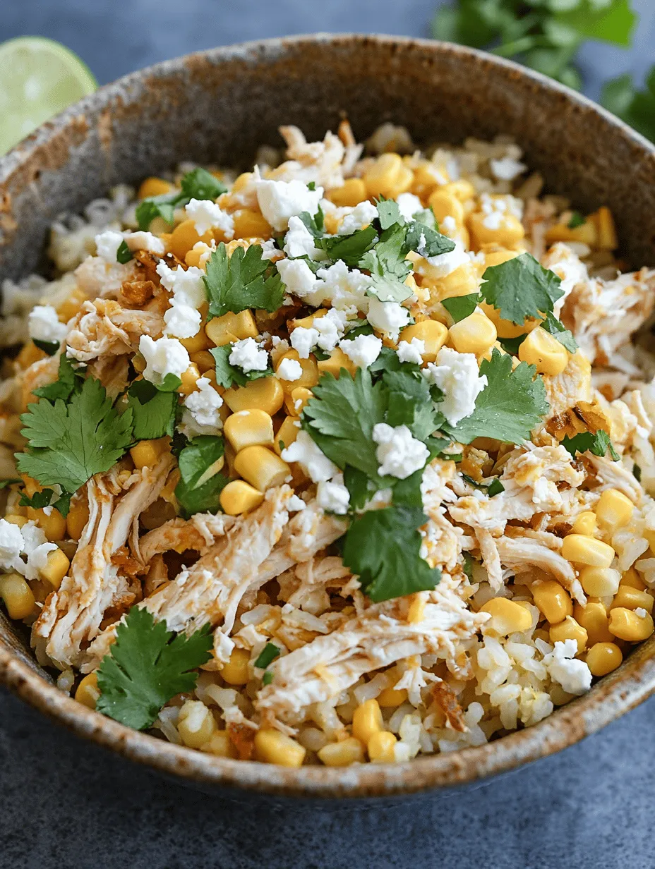 In the ever-evolving world of culinary delights, the Easy Street Corn Chicken Rice Bowl stands out as a quick and flavorful meal option that's perfect for busy lifestyles. This dish brings together the vibrant flavors of street corn with tender chicken and fluffy rice, creating a satisfying bowl that not only pleases the palate but also fits seamlessly into your daily routine. Whether you're looking for a hearty lunch, a simple weeknight dinner, or a dish to impress friends and family, this recipe delivers on all fronts.