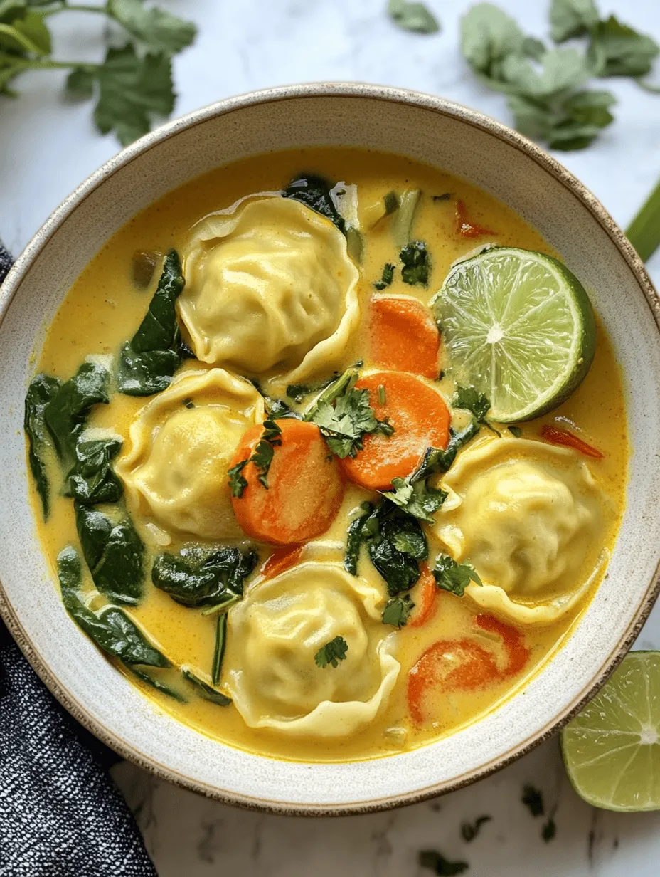Curry Dumpling Soup is a delightful fusion dish that marries the comforting qualities of a classic soup with the hearty satisfaction of dumplings. This recipe is not only a feast for the taste buds but also an invitation to explore a harmonious blend of flavors and textures. The warmth of the curry, the richness of the dumplings, and the freshness of the vegetables come together to create a dish that is both nourishing and comforting.