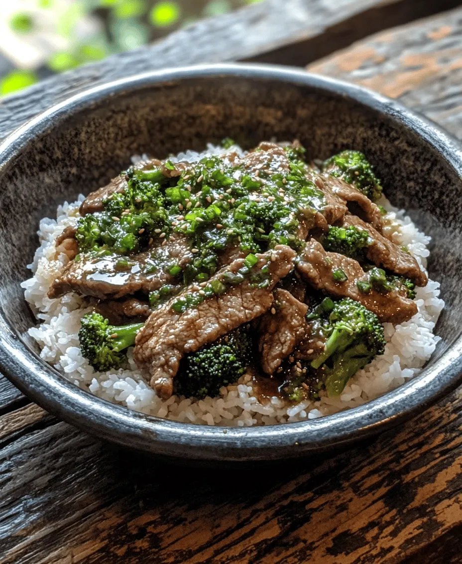 Savory Beef and Broccoli is more than just a dish; it's a culinary emblem of comfort and satisfaction that has captured the hearts and stomachs of countless families around the world. Originating from the vibrant kitchens of Chinese cuisine, this dish has seamlessly integrated into the homes of many cultures, becoming a beloved staple in family dinners and restaurant menus alike. The marriage of tender flank steak and crisp broccoli, doused in a rich, umami-packed sauce, creates a balance that is both nourishing and indulgent, making it an ideal meal for busy weeknights or special occasions.