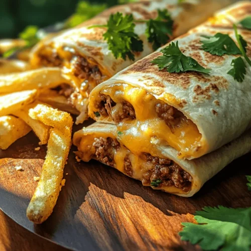 Burritos have transcended their origins in Mexican cuisine to become a beloved staple in various culinary traditions around the world. Encased in a warm tortilla, these flavorful wraps are highly versatile, allowing for a myriad of fillings that cater to every palate. Among the countless variations, Cheesy Beef Burritos stand out not only for their savory delights but also for their comforting and hearty nature.