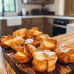 Delightful, warm, and bursting with the natural sweetness of apples, Sweet Apple Fritter Bites are the perfect treat for any occasion. These bite-sized delights are not only easy to prepare but also incredibly satisfying – a great way to enjoy the seasonal bounty of fresh apples. Imagine sinking your teeth into a golden-brown fritter with a crispy exterior, giving way to a soft, tender center filled with tender chunks of apple. Each bite is a harmonious blend of flavors and textures, making these fritters a beloved choice among dessert lovers.