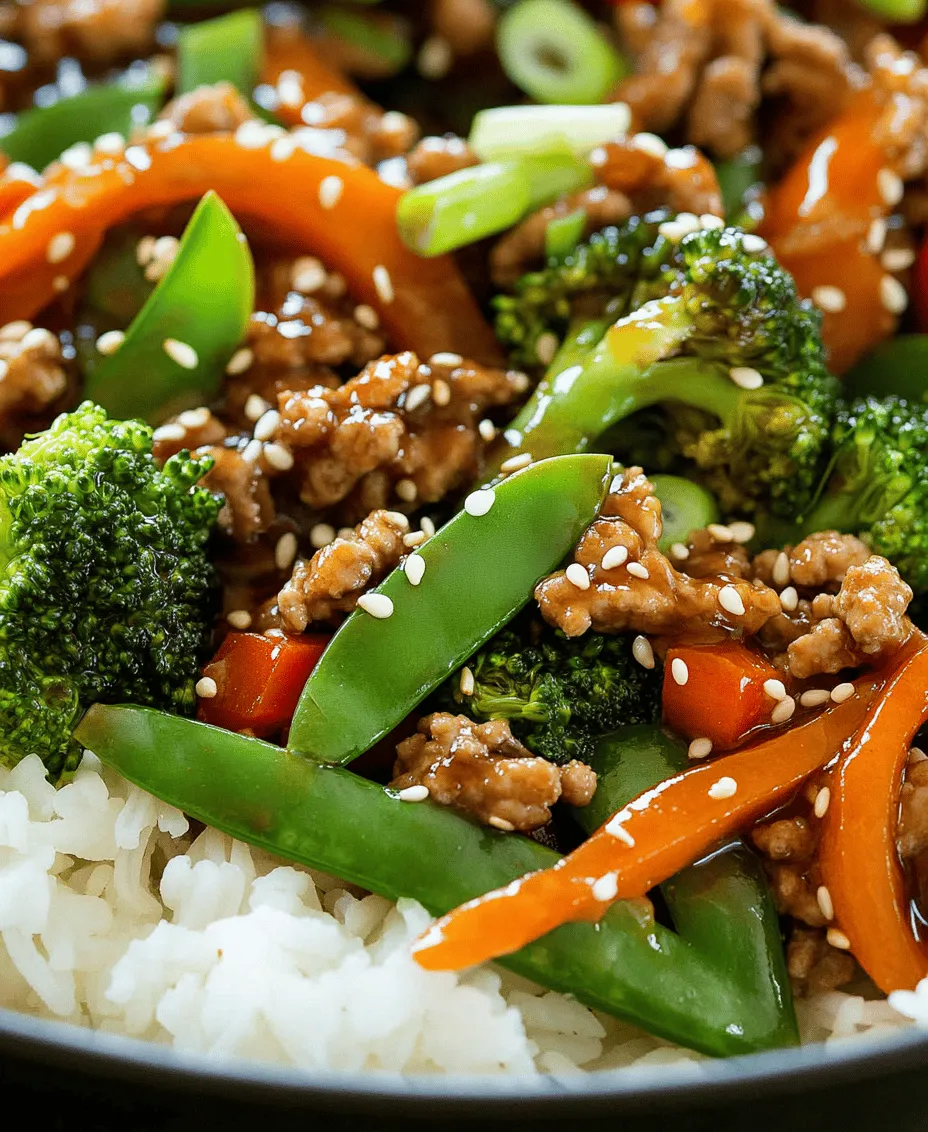 Ground Turkey Teriyaki Stir Fry is a delightful fusion of flavors that embodies the essence of quick, healthy cooking. This dish combines tender, savory ground turkey with an array of vibrant vegetables, all enveloped in a rich, homemade teriyaki sauce. Perfect for busy weeknight dinners, this stir fry not only satisfies the palate but also offers a nutritious balance of protein and fiber-rich vegetables. In this article, we will delve into the intricacies of preparing this dish, highlighting its key components, nutritional benefits, and tips for achieving a successful stir fry at home.