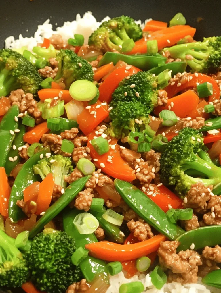 Ground Turkey Teriyaki Stir Fry is a delightful fusion of flavors that embodies the essence of quick, healthy cooking. This dish combines tender, savory ground turkey with an array of vibrant vegetables, all enveloped in a rich, homemade teriyaki sauce. Perfect for busy weeknight dinners, this stir fry not only satisfies the palate but also offers a nutritious balance of protein and fiber-rich vegetables. In this article, we will delve into the intricacies of preparing this dish, highlighting its key components, nutritional benefits, and tips for achieving a successful stir fry at home.