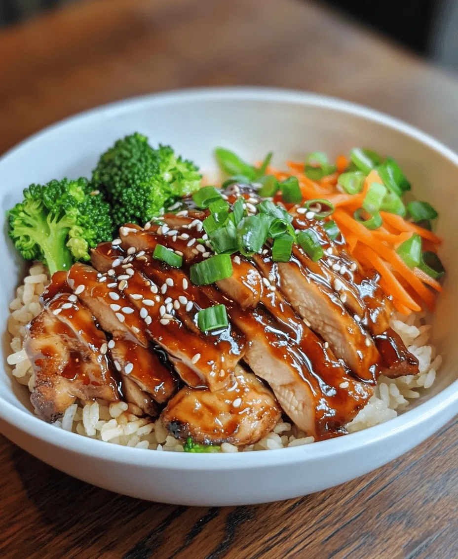 Every great dish begins with quality ingredients, and the Teriyaki Chicken Rice Bowl is no exception. Let's take a closer look at the components that come together to create this culinary delight.