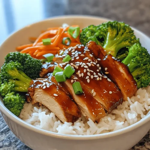 Every great dish begins with quality ingredients, and the Teriyaki Chicken Rice Bowl is no exception. Let's take a closer look at the components that come together to create this culinary delight.