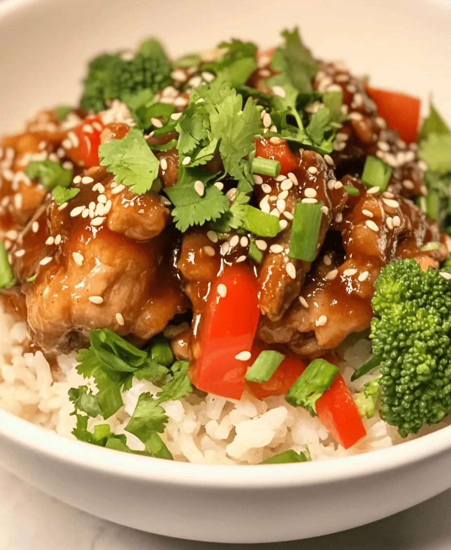 In the realm of home-cooked meals, few dishes capture the heart quite like a steaming bowl of Finger-Lickin' Sticky Chicken Rice Bowls. This delightful recipe is not just about satisfying hunger; it evokes a sense of comfort and nostalgia, bringing family and friends together around the dinner table. The dish combines tender, marinated chicken thighs with fragrant jasmine rice and a medley of vibrant vegetables, creating a well-rounded meal that is both flavorful and visually appealing.