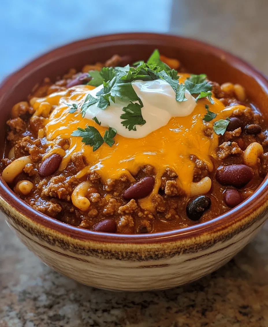 To truly appreciate Spicy Cheesy Chili Mac, it's essential to delve into its origins. Chili Mac, as the name suggests, is a marriage between classic chili and macaroni and cheese. This dish has its roots in American comfort food, drawing inspiration from both traditional chili con carne and the all-time favorite mac and cheese. The combination of these two beloved dishes creates a unique culinary experience that is both hearty and satisfying.