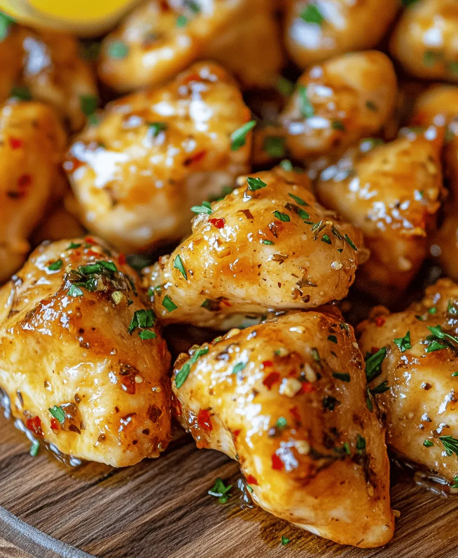 To create the perfect Garlic Butter Chicken Bites, it’s essential to understand the key ingredients that contribute to the dish's deliciousness. Each component plays a vital role in flavor, texture, and nutritional value, making it important to choose them wisely.
