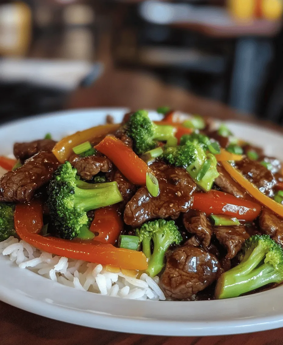 Savory Beef with Oyster Sauce is a beloved staple across many Asian cuisines, especially in Chinese cooking. The dish exemplifies the balance of flavors and textures that characterizes much of Asian culinary traditions. The tender beef, when marinated correctly, becomes infused with the rich flavors of oyster sauce, soy sauce, garlic, and ginger, creating a depth that is both satisfying and comforting.