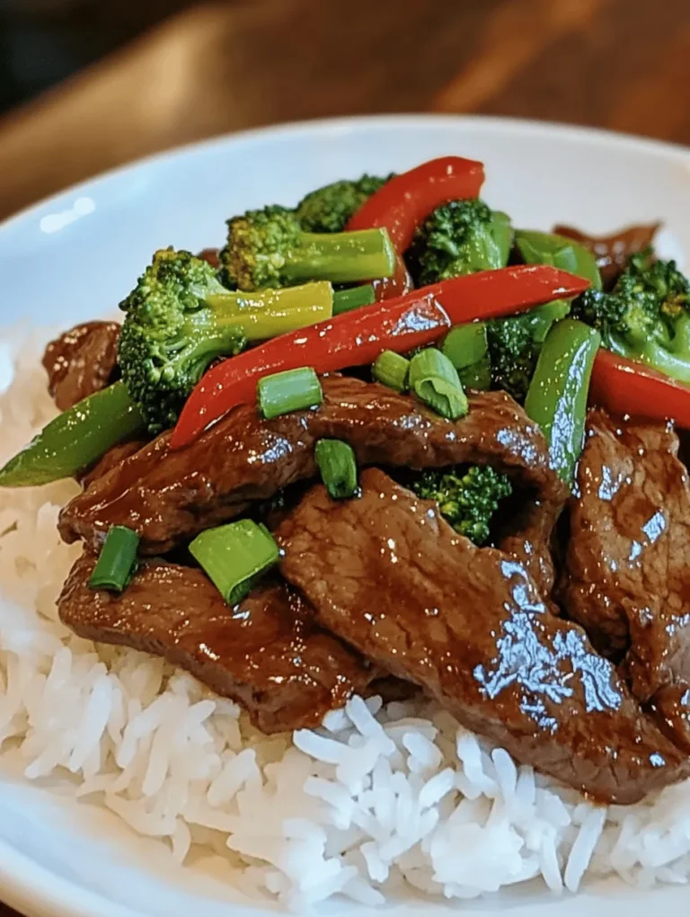 Savory Beef with Oyster Sauce is a beloved staple across many Asian cuisines, especially in Chinese cooking. The dish exemplifies the balance of flavors and textures that characterizes much of Asian culinary traditions. The tender beef, when marinated correctly, becomes infused with the rich flavors of oyster sauce, soy sauce, garlic, and ginger, creating a depth that is both satisfying and comforting.