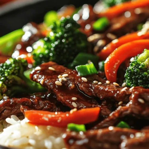 Wok-tossed beef and broccoli is a beloved dish that has captured the hearts and palates of food enthusiasts worldwide. Originating from Chinese cuisine, this dish has become a staple in many households, particularly in Western countries, where it has been embraced for its bold flavors and appetizing presentation. Its popularity can be attributed to the perfect balance of tender beef, crisp broccoli, and a savory sauce that brings the dish to life. This iconic stir-fry not only showcases the culinary techniques of wok cooking but also highlights the vibrant colors and textures of its main ingredients.