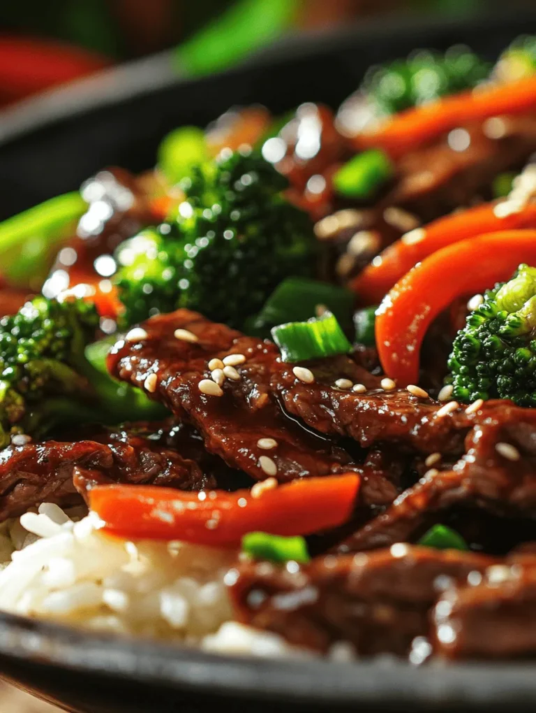 Wok-tossed beef and broccoli is a beloved dish that has captured the hearts and palates of food enthusiasts worldwide. Originating from Chinese cuisine, this dish has become a staple in many households, particularly in Western countries, where it has been embraced for its bold flavors and appetizing presentation. Its popularity can be attributed to the perfect balance of tender beef, crisp broccoli, and a savory sauce that brings the dish to life. This iconic stir-fry not only showcases the culinary techniques of wok cooking but also highlights the vibrant colors and textures of its main ingredients.