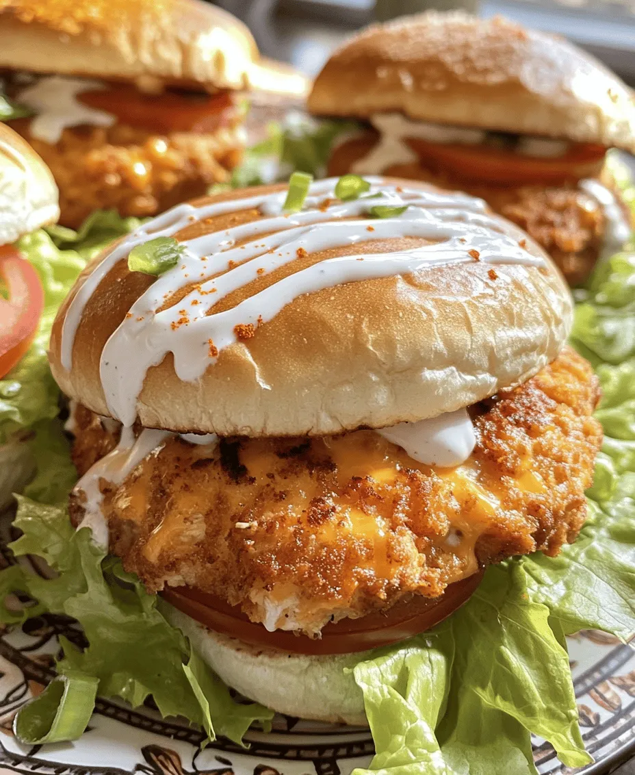 If you’re on the lookout for a mouthwatering burger that combines savory flavors with a touch of tangy zest, look no further than our Cheesy Ranch Delight: Cheddar Ranch Chicken Burgers. This delectable recipe transforms simple ground chicken into a culinary masterpiece, perfect for any occasion. Whether you’re planning a weeknight dinner or a weekend gathering with friends, these burgers promise to be a crowd-pleaser.