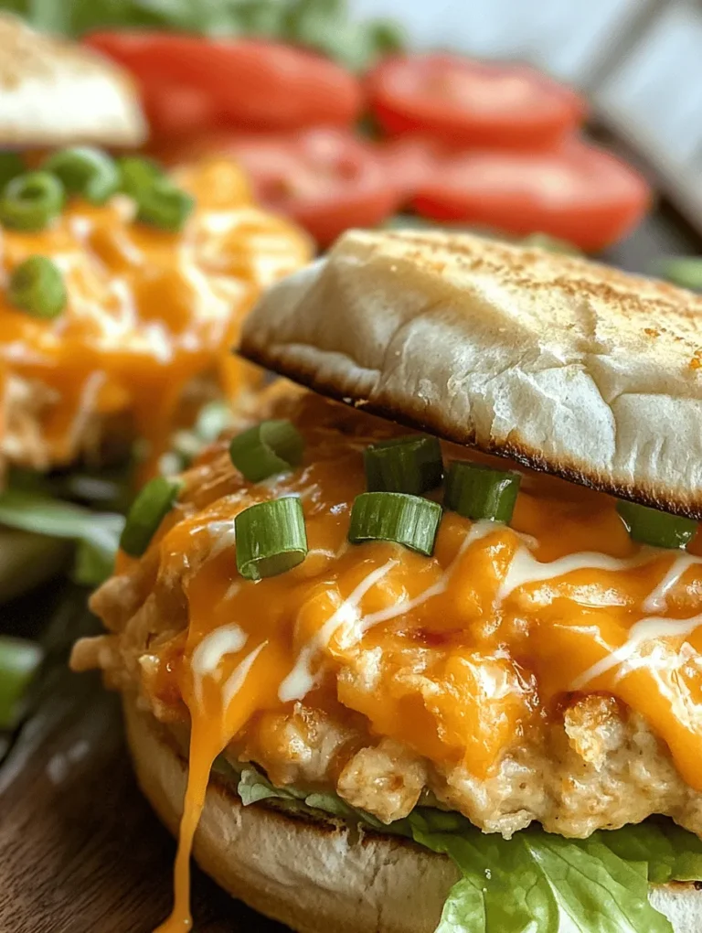 If you’re on the lookout for a mouthwatering burger that combines savory flavors with a touch of tangy zest, look no further than our Cheesy Ranch Delight: Cheddar Ranch Chicken Burgers. This delectable recipe transforms simple ground chicken into a culinary masterpiece, perfect for any occasion. Whether you’re planning a weeknight dinner or a weekend gathering with friends, these burgers promise to be a crowd-pleaser.