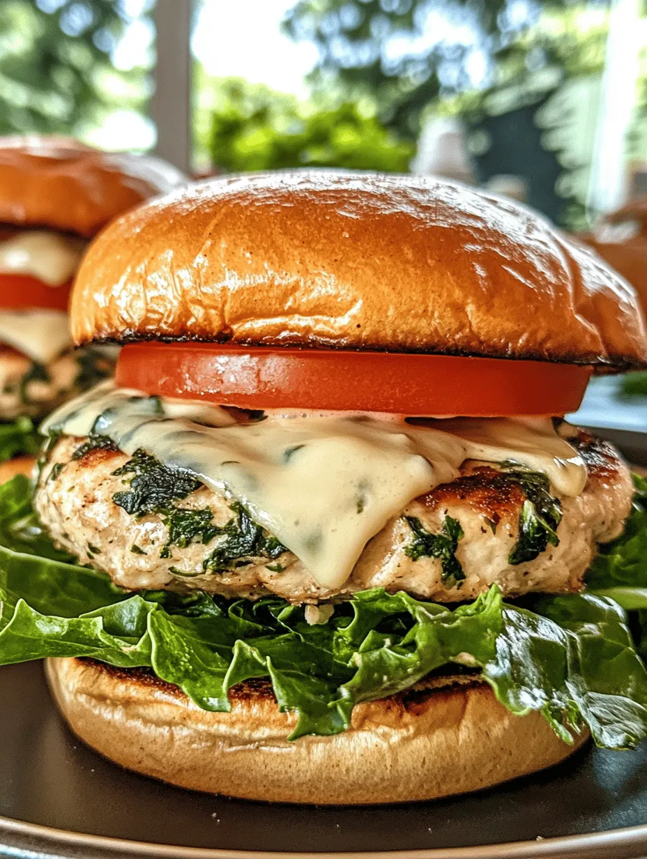 In the ever-evolving world of culinary delights, creating a healthy yet scrumptious burger can feel like an art form. Enter the White Cheddar and Spinach Chicken Burger—an innovative recipe that combines lean ground chicken with vibrant spinach and rich white cheddar cheese. This burger not only tantalizes the taste buds but also contributes to a balanced diet. With the growing popularity of healthier eating options and the desire for delicious yet nutritious meals, this chicken burger stands out as a fantastic choice for any occasion.