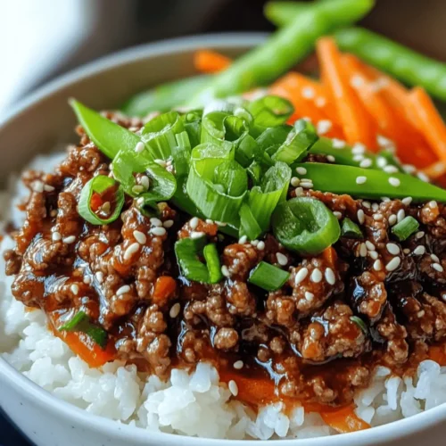 Korean cuisine has garnered immense popularity around the world, celebrated not only for its bold flavors but also for its vibrant colors and diverse textures. From the savory depth of kimchi to the sweet and spicy allure of bulgogi, Korean culinary traditions offer something for everyone. Among these delightful dishes is the Korean Ground Beef Bowl Delight, a quick and flavorful meal option that has become a favorite for families and food enthusiasts alike.