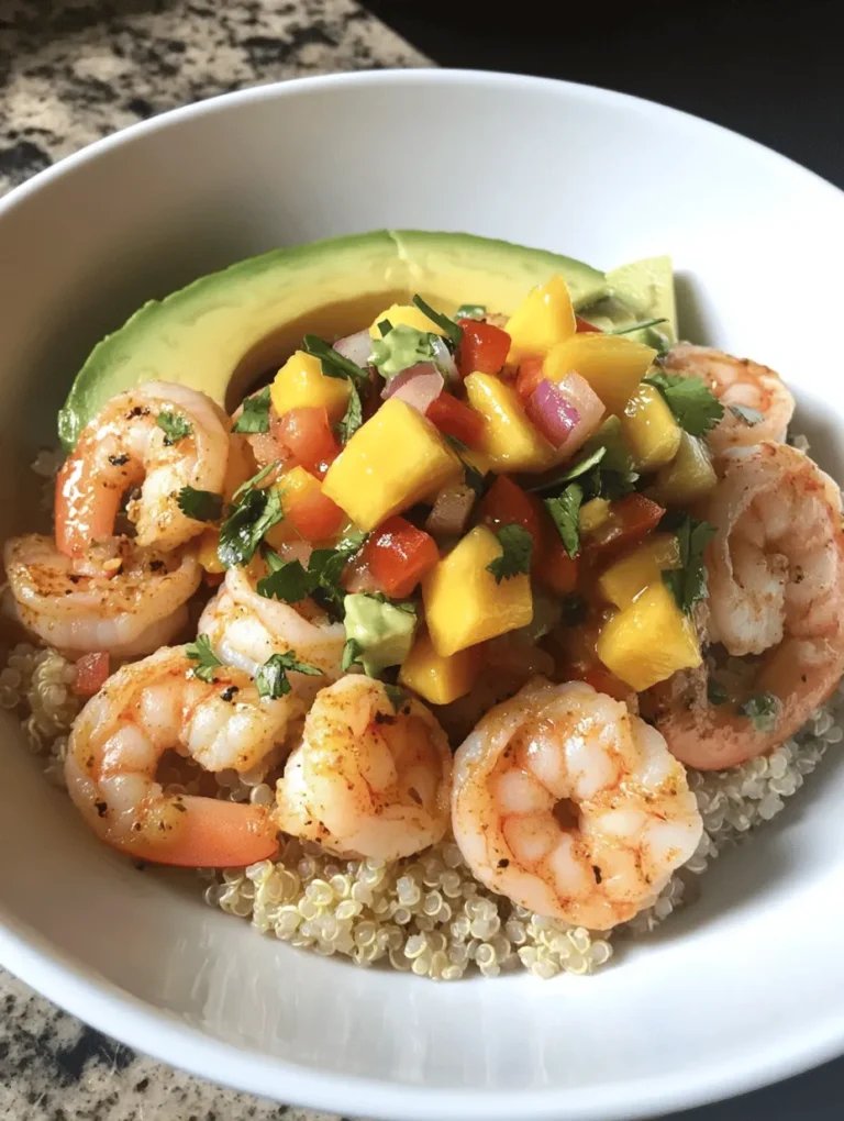 If you’re on the lookout for a meal that’s not just delicious but also packed with nutrients, look no further than Shrimp and Avocado Bliss Bowls. This vibrant dish is a celebration of fresh ingredients, combining succulent shrimp, creamy avocados, and zesty mango salsa, all drizzled with a tangy lime-chili sauce. Perfect for any occasion, these bliss bowls can serve as an enticing lunch, a satisfying dinner, or a convenient meal prep option for busy weeks.