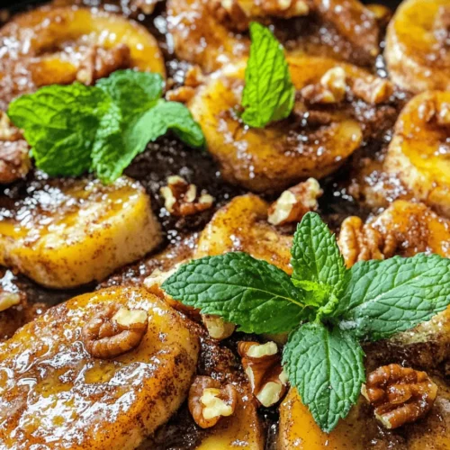 Bananas are one of the most popular fruits globally, cherished not only for their natural sweetness but also for their versatility in the culinary world. Whether enjoyed fresh, blended into smoothies, or baked into desserts, bananas can elevate a dish with their creamy texture and inherent flavor. Among the myriad of banana recipes, "Sizzling Cinnamon Bananas" stands out as a quick yet indulgent dessert that brings a delightful twist to this beloved fruit.