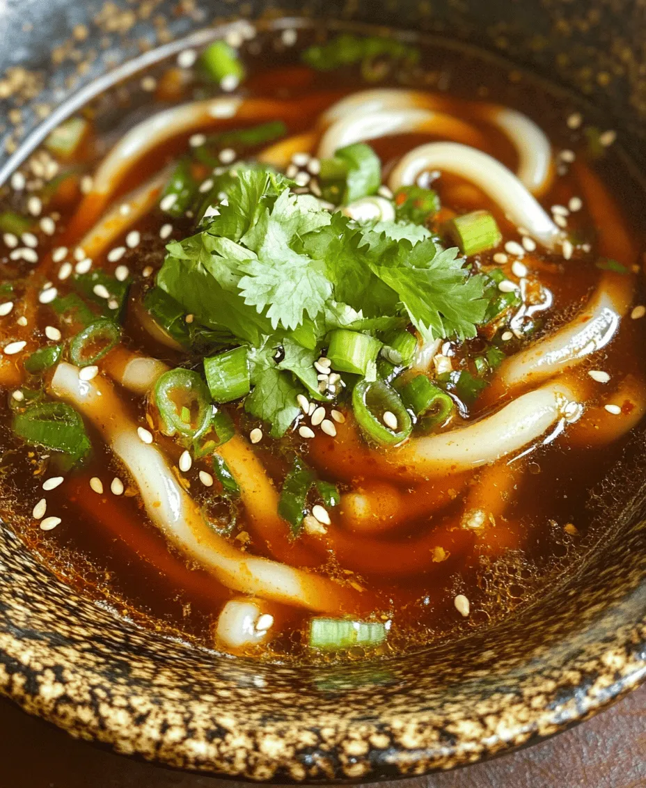 In today's fast-paced world, finding time to prepare a satisfying meal can feel like a daunting task. However, the 10 Minute Chili Oil Udon Noodles offer a delightful solution that merges speed with flavor, making it an ideal choice for busy individuals and families. This dish is not just about convenience; it also presents an exciting blend of textures and tastes that can transform a simple weeknight dinner into a culinary experience.