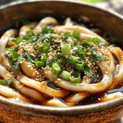 In today's fast-paced world, finding time to prepare a satisfying meal can feel like a daunting task. However, the 10 Minute Chili Oil Udon Noodles offer a delightful solution that merges speed with flavor, making it an ideal choice for busy individuals and families. This dish is not just about convenience; it also presents an exciting blend of textures and tastes that can transform a simple weeknight dinner into a culinary experience.