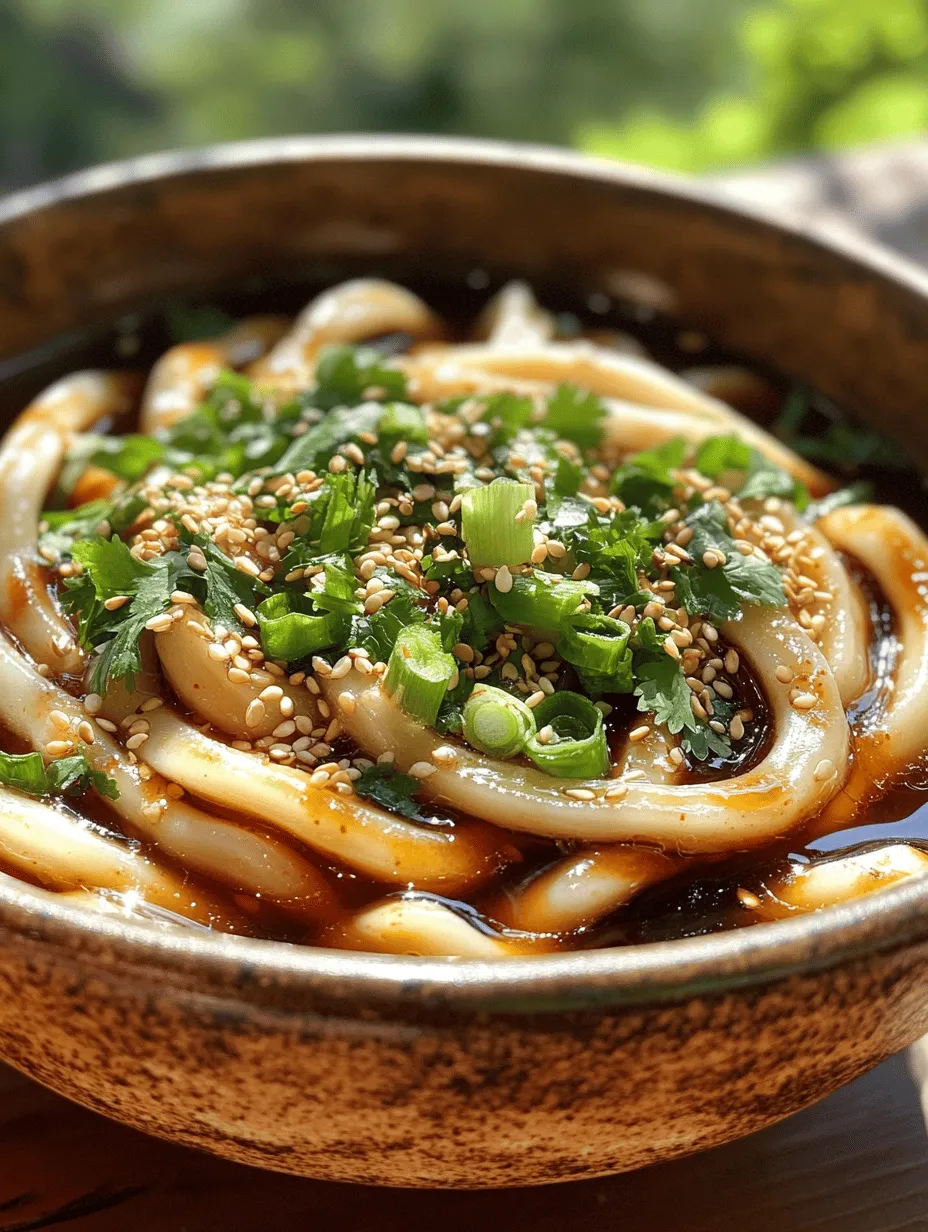 In today's fast-paced world, finding time to prepare a satisfying meal can feel like a daunting task. However, the 10 Minute Chili Oil Udon Noodles offer a delightful solution that merges speed with flavor, making it an ideal choice for busy individuals and families. This dish is not just about convenience; it also presents an exciting blend of textures and tastes that can transform a simple weeknight dinner into a culinary experience.