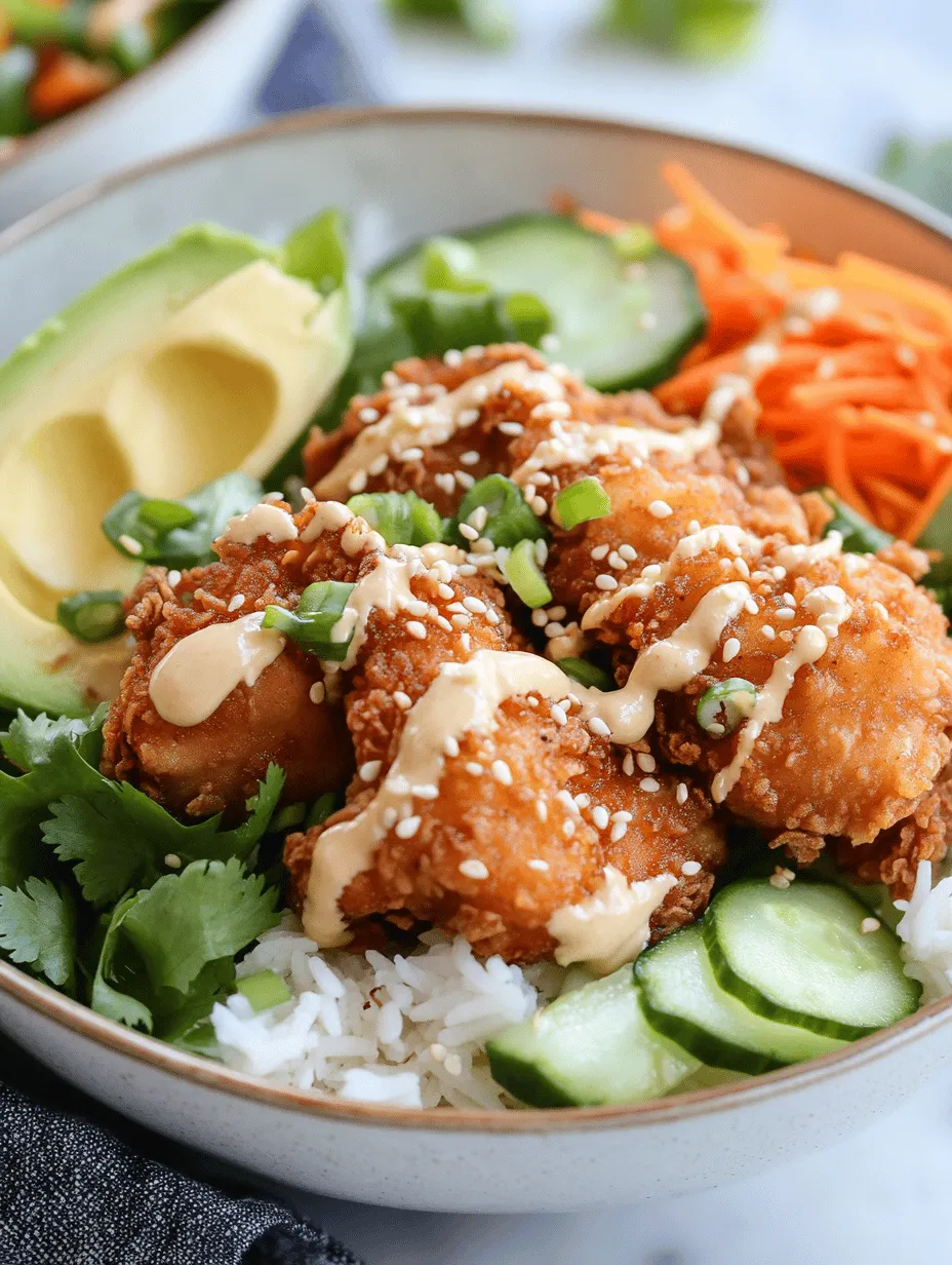 If you're on the lookout for a meal that pleases the palate and fits seamlessly into a busy lifestyle, then the Bang Bang Chicken Bowl is your answer. This vibrant dish is a delightful combination of crispy, golden chicken, colorful fresh vegetables, and a zesty, creamy sauce that promises to tantalize your taste buds. Perfect for families on the go or food enthusiasts eager to explore new flavors, this recipe is adaptable and easy to prepare, making it a favorite in many households.