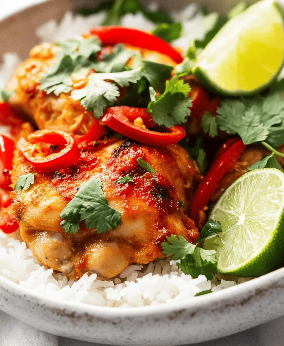 Spicy Brazilian Coconut Chicken is a vibrant dish that encapsulates the essence of Brazilian cuisine, renowned for its bold flavors and diverse culinary influences. This recipe harmoniously combines the sweet and creamy notes of coconut milk with an exciting array of spices, resulting in a meal that is both comforting and invigorating. The use of coconut milk, a staple in many tropical cuisines, has gained immense popularity in recent years due to its versatility and ability to impart a rich, velvety texture to dishes.