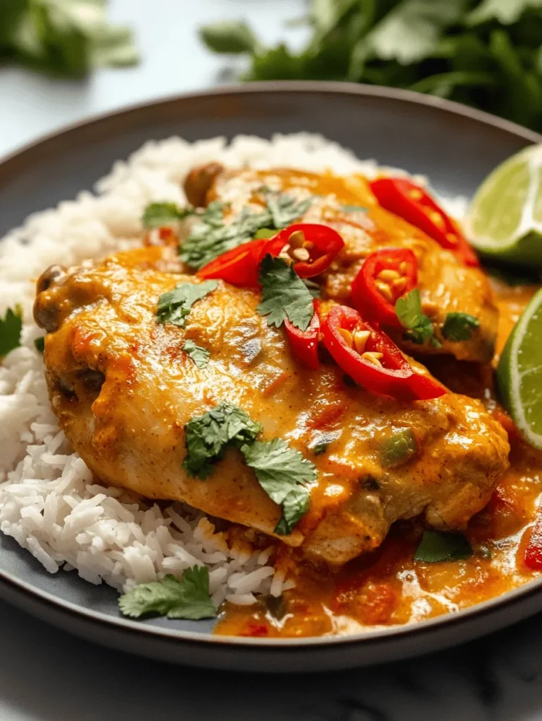 Spicy Brazilian Coconut Chicken is a vibrant dish that encapsulates the essence of Brazilian cuisine, renowned for its bold flavors and diverse culinary influences. This recipe harmoniously combines the sweet and creamy notes of coconut milk with an exciting array of spices, resulting in a meal that is both comforting and invigorating. The use of coconut milk, a staple in many tropical cuisines, has gained immense popularity in recent years due to its versatility and ability to impart a rich, velvety texture to dishes.