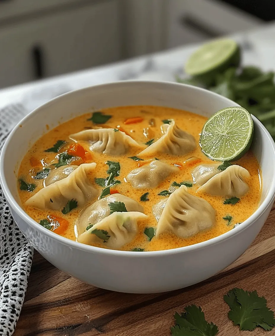 The inspiration behind Currylicious Dumpling Delight Soup draws from the rich tapestry of Asian cuisine, where dumplings have a long history as a beloved comfort food. Originating from various regions, dumplings symbolize warmth and togetherness, often made during family gatherings and festive occasions. The addition of curry—a spice blend revered for its complex flavor profile and health benefits—adds an exciting twist that elevates this dish to a new level.