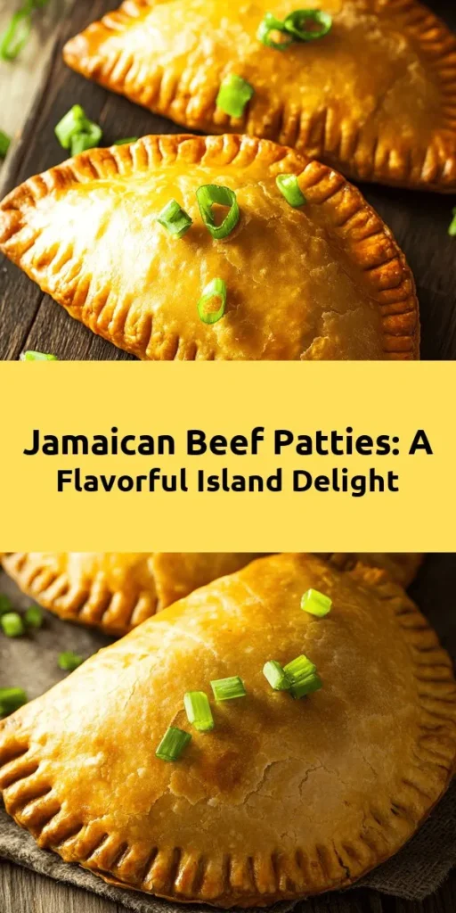 Get ready to savor the flavors of Jamaica with these delicious beef patties! These golden, flaky pastries are filled with seasoned ground beef and spices, making them perfect for a snack or meal. With a homemade pastry that's easy to prepare, you’ll love the aroma as they bake. Serve them warm for a tasty treat that’s great on their own or with your favorite dipping sauce. Try this authentic Jamaican recipe and bring a taste of the islands to your kitchen!