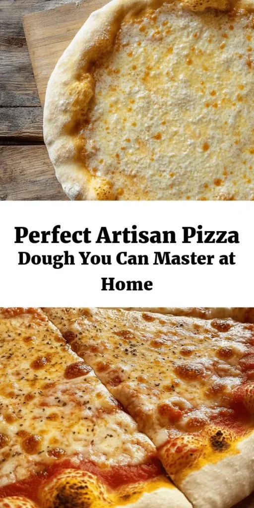 Transform your pizza nights with this easy artisan pizza dough recipe! With just a few simple ingredients, you'll create a delicious, homemade crust that's perfect for any topping. Start by activating the yeast, mix the flour and salt, then knead to perfection. After letting it rise, shape and bake to your liking for a crispy, golden crust. Quick prep and a little rise time make this a kitchen masterpiece. Enjoy your pizza creations with family and friends!