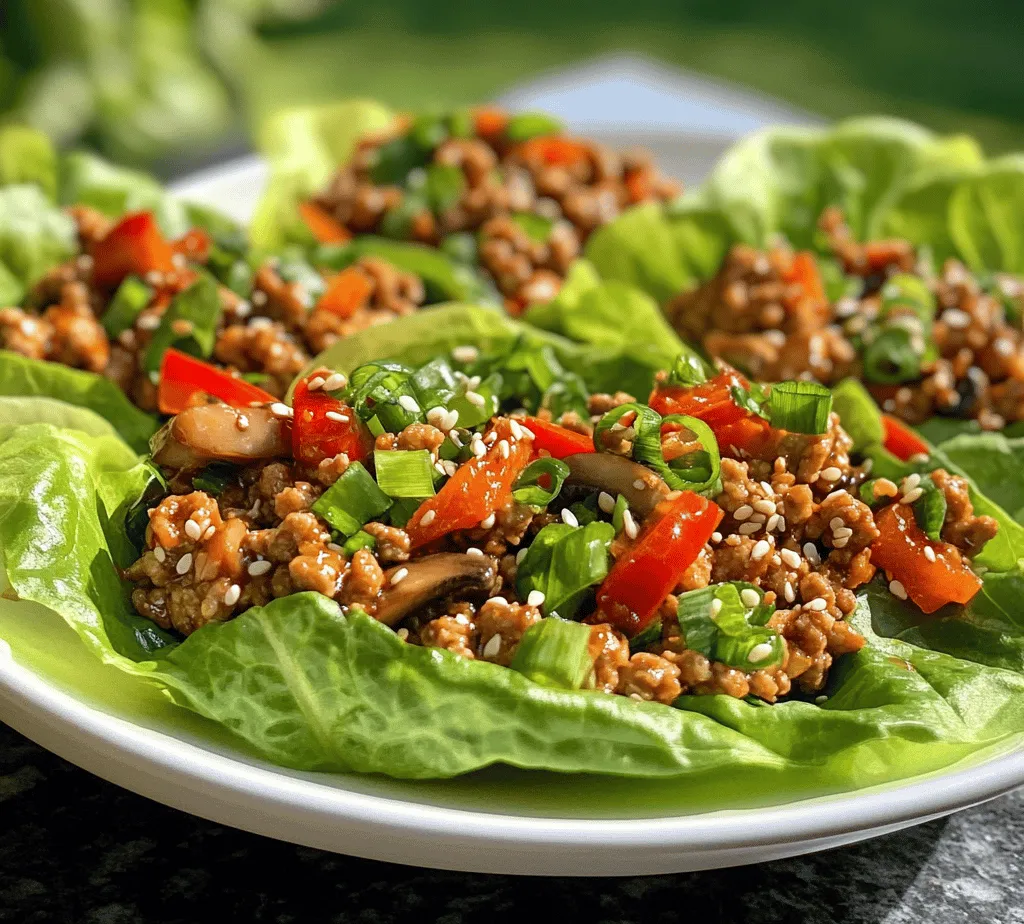 Spicy Asian-Style Ground Turkey Lettuce Wraps are not just a meal; they are an experience that blends flavor, health, and convenience into one delightful package. This dish offers a tantalizing combination of savory ground turkey infused with aromatic spices, all wrapped snugly in crisp lettuce leaves, making each bite a burst of flavor. The appeal of this recipe lies in its ability to cater to a variety of dietary preferences, from health-conscious eaters to those simply looking for a delicious dish to serve at gatherings.