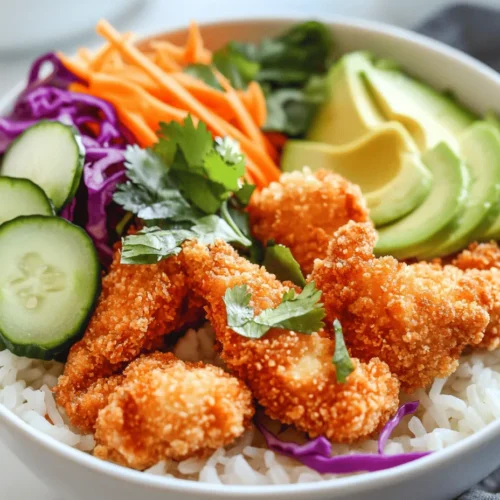 In a world filled with culinary delights, Bang Bang Chicken Bowls stand out as a vibrant and flavorful dish that appeals to both the eyes and the palate. This recipe combines crispy fried chicken with fresh vegetables, fluffy jasmine rice, and a tantalizing sauce that packs a punch. Perfect for meal prep or a delightful dinner, this dish is not only delicious but also easy to make. Join us as we explore the origins of this dish, its key ingredients, and step-by-step instructions to create your own Bang Bang Chicken Bowls at home.