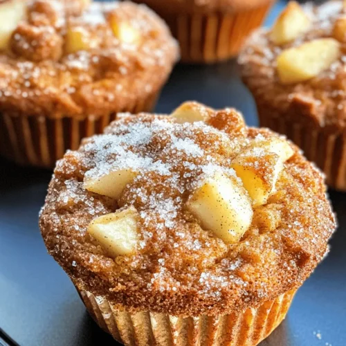 There's something undeniably alluring about the scent of freshly baked muffins wafting through the kitchen, and when it comes to the classic apple cinnamon flavor, it’s a nostalgic embrace that few can resist. These Irresistible Moist Apple Cinnamon Muffins are not just a treat; they’re a celebration of comforting flavors and textures that make them a favorite among many. The combination of tender, juicy apples, warm cinnamon, and a hint of nutmeg creates a delightful symphony that dances on your taste buds.