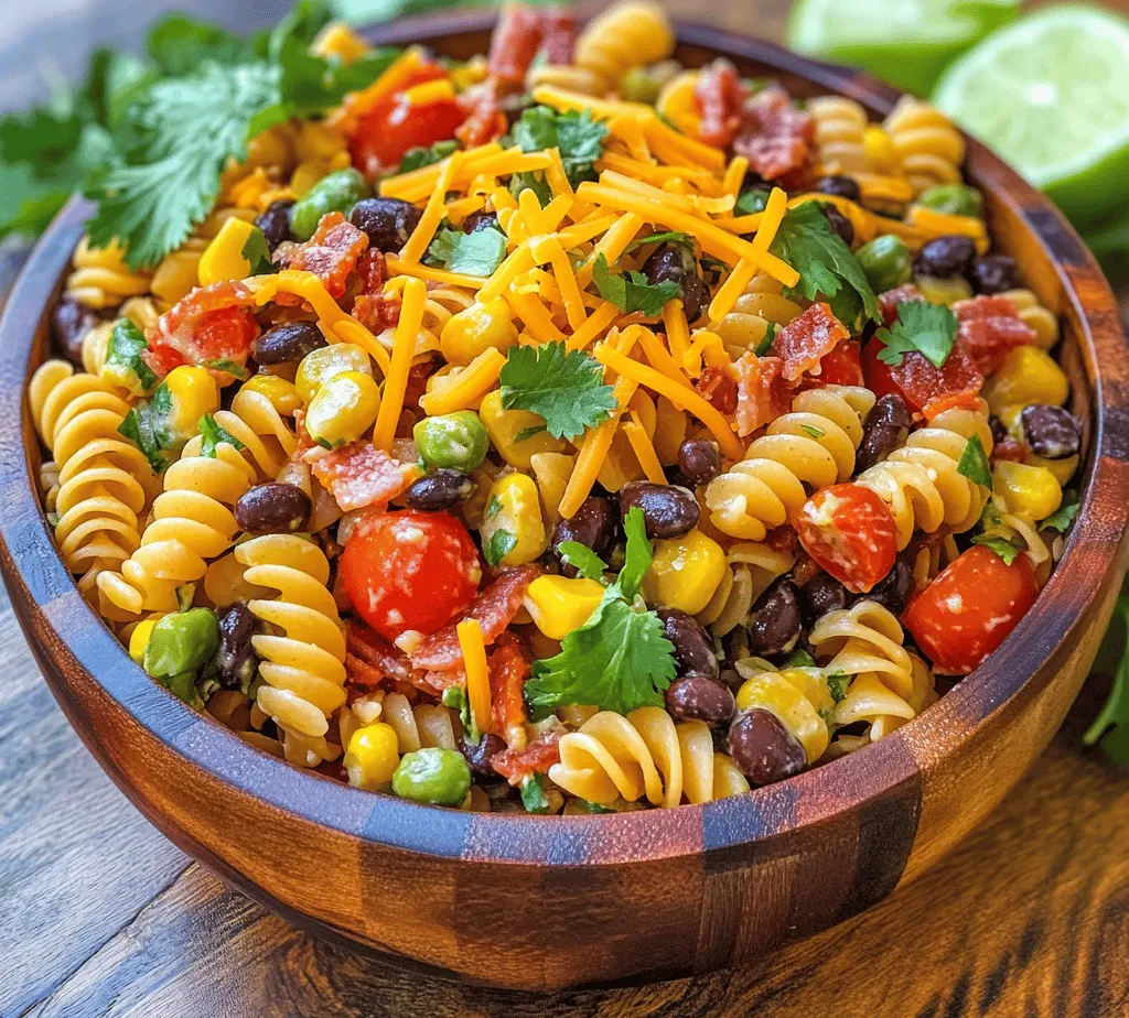 Cowboy Pasta Salad is more than just a side dish; it’s a vibrant and hearty meal that reflects the spirit of the American West. This salad is perfect for those who love bold flavors and diverse textures, making it an ideal choice for gatherings where people appreciate a mix of tastes. The combination of pasta, vegetables, and zesty dressings creates a satisfying experience that can appeal to both adults and children alike.