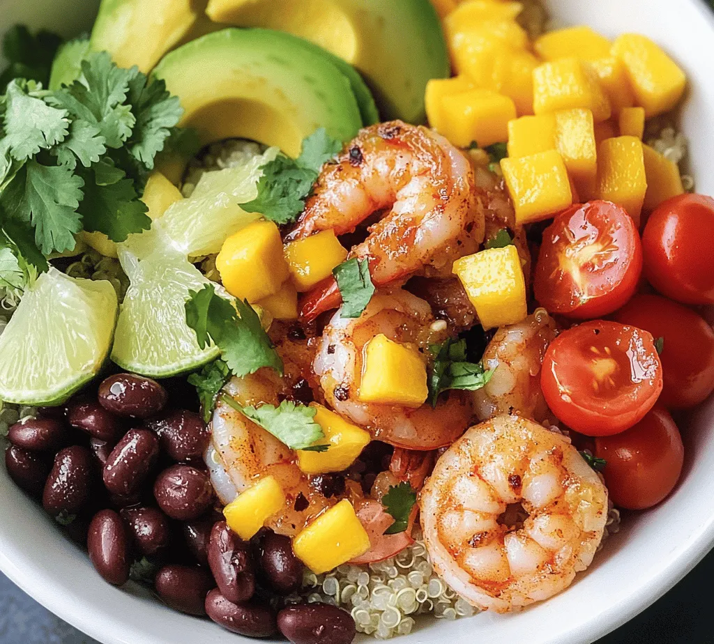 In the world of culinary delights, few dishes can rival the vibrant and refreshing Shrimp and Avocado Bowls with Mango Salsa and Lime-Chili Sauce. This recipe masterfully blends the succulent flavors of shrimp with the creamy richness of avocado, creating a dish that’s not only visually appealing but also a feast for the palate. With the added zing of zesty mango salsa and a tangy lime-chili sauce, this meal is an ode to the fresh ingredients that celebrate summer while also being perfectly suited for year-round enjoyment.