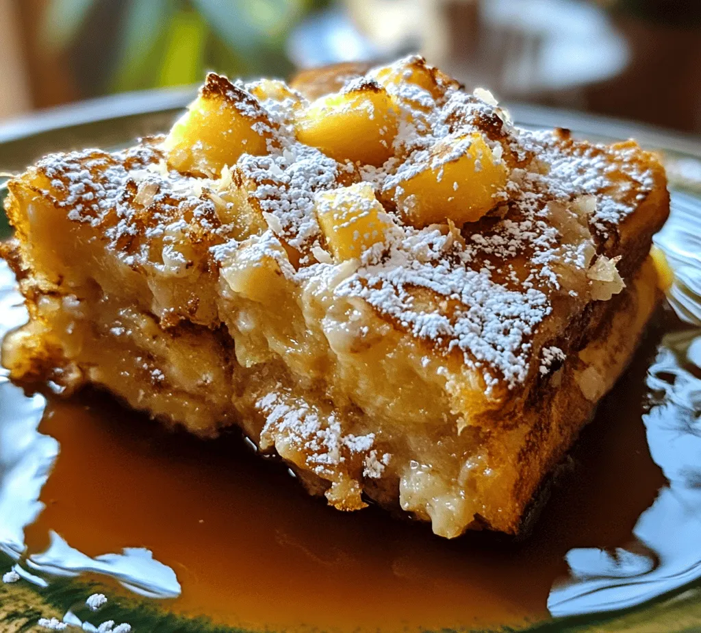 If you're searching for a breakfast dish that offers both comfort and excitement, look no further than Sweet Hawaiian Roll French Toast Bake. This delightful recipe combines the soft, pillowy texture of Sweet Hawaiian rolls with the classic flavors of French toast, creating a dish that is not only mouthwatering but also visually appealing. Picture a warm, golden-brown casserole that fills your kitchen with inviting aromas, making it impossible to resist. Whether you're preparing for a family brunch, a special holiday gathering, or simply a cozy weekend at home, this Sweet Hawaiian Roll French Toast Bake is sure to impress.