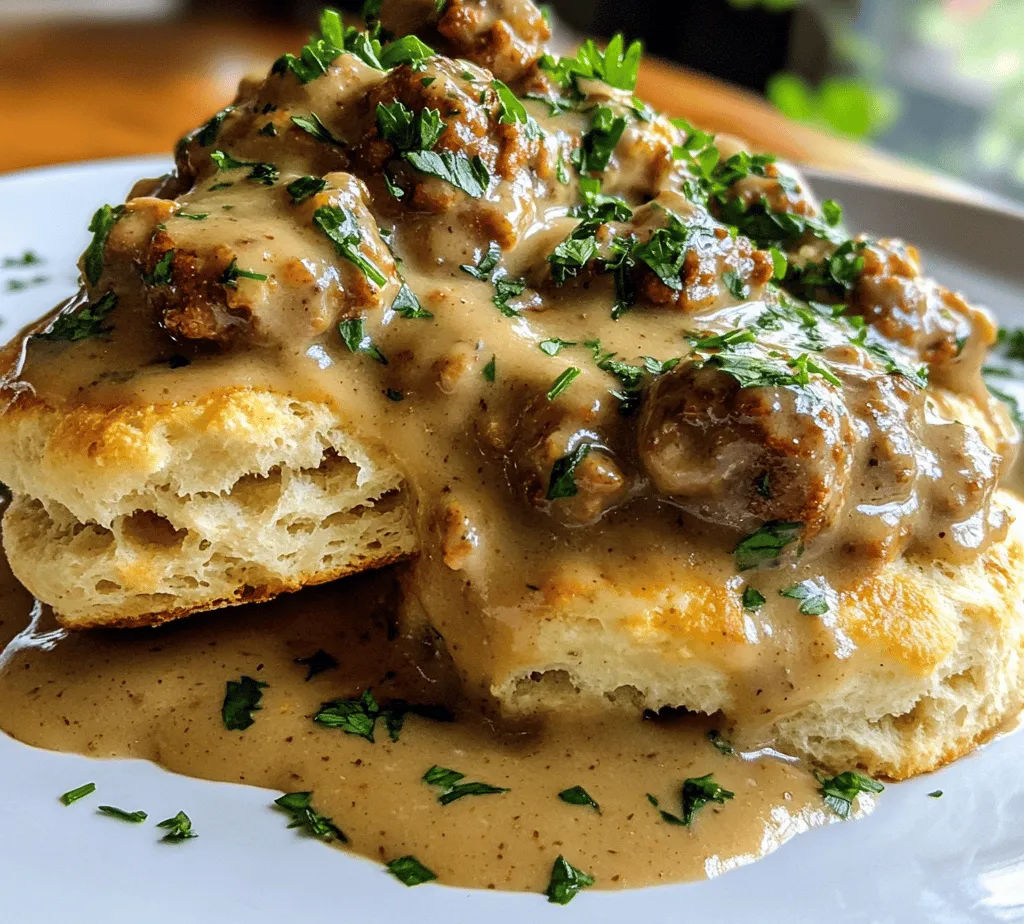 If you’re seeking a breakfast dish that is hearty, flavorful, and capable of elevating your morning routine, look no further than Spicy Chorizo Delight Biscuits & Gravy. This dish takes traditional biscuits and gravy—a staple in Southern cuisine—and adds a spicy twist that will tantalize your taste buds. The rich and creamy gravy, infused with the bold flavors of chorizo, pairs perfectly with fluffy biscuits, making it an ideal choice for breakfast or brunch gatherings.