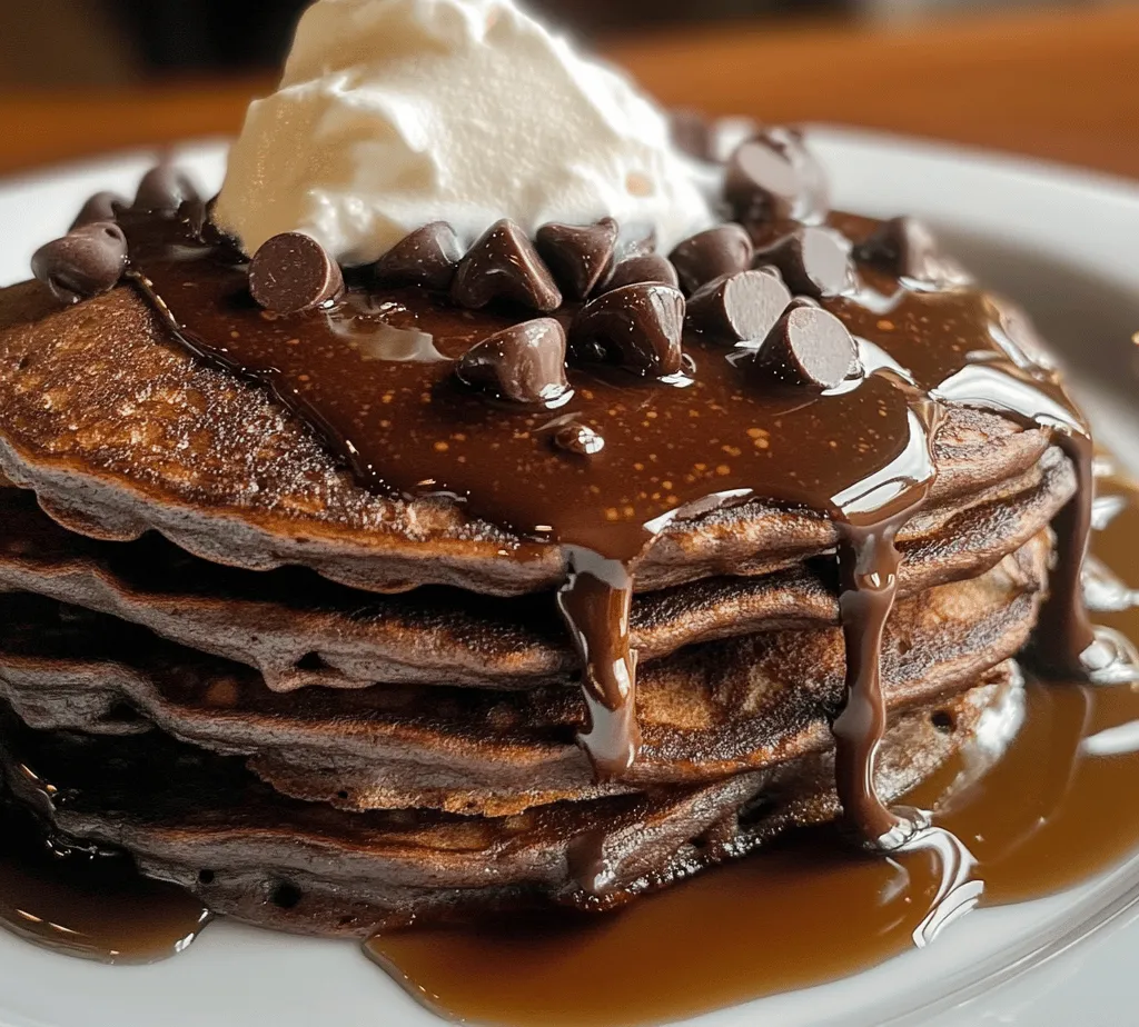 Imagine waking up to the rich aroma of chocolate wafting through your kitchen, the promise of a sweet indulgence awaiting you. Indulging in a stack of chocolate pancakes can transform an ordinary morning into a delightful culinary experience. Whether it's a special occasion or just a regular Sunday brunch, these pancakes can elevate your breakfast game to new heights. This recipe for the most amazing chocolate pancakes combines rich flavors with a fluffy texture, making it the perfect treat for both chocolate lovers and anyone looking to add a little sweetness to their morning routine.