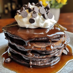 Imagine waking up to the rich aroma of chocolate wafting through your kitchen, the promise of a sweet indulgence awaiting you. Indulging in a stack of chocolate pancakes can transform an ordinary morning into a delightful culinary experience. Whether it's a special occasion or just a regular Sunday brunch, these pancakes can elevate your breakfast game to new heights. This recipe for the most amazing chocolate pancakes combines rich flavors with a fluffy texture, making it the perfect treat for both chocolate lovers and anyone looking to add a little sweetness to their morning routine.